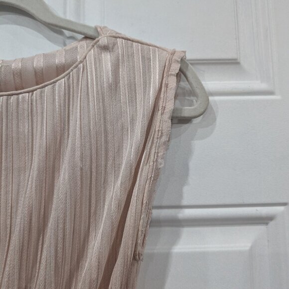 Vintage 1970s 70s P.C.F. Petites Hal Ferman Dress XS Light Pink - Picture 4 of 5